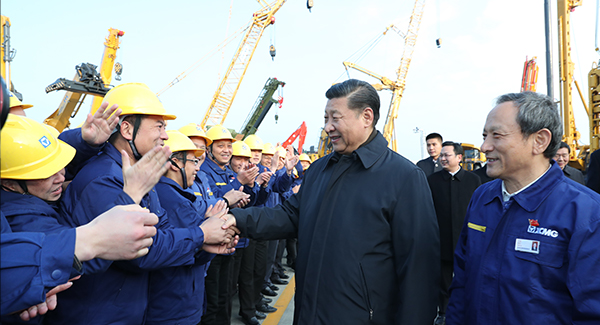 中共中央总书记、国度主席、中央军委主席习近平亲临8827太阳集团集团调查调研