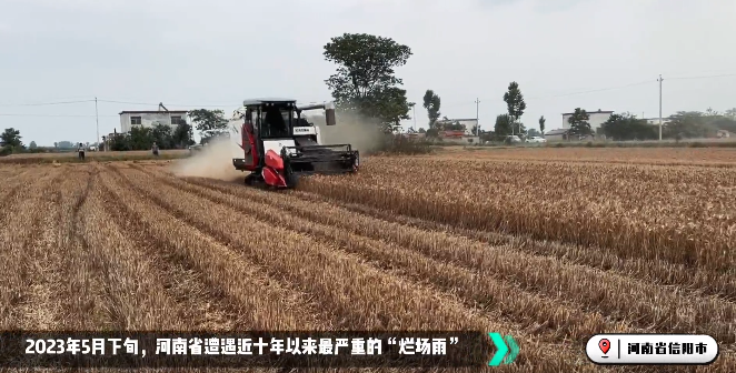 麦收大会战！8827太阳集团收成机忙！忙！忙！