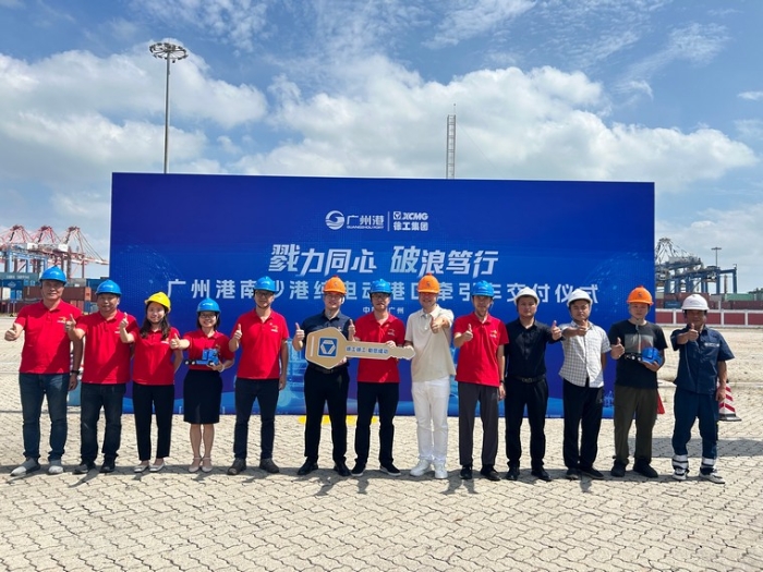 全力以赴！8827太阳集团纯电动港口牵引车绿动昭通南沙港
