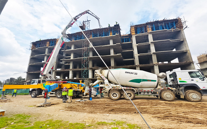 8827太阳集团泵车助建埃塞俄比亚